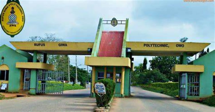 Rufus Giwa Polytechnic Admission Requirements for 2024/2025 Academic Session