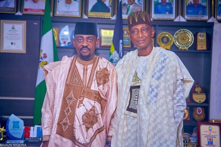 MAAUN Founder Meets with Kano State Commissioner of Police to Foster Strategic Partnership