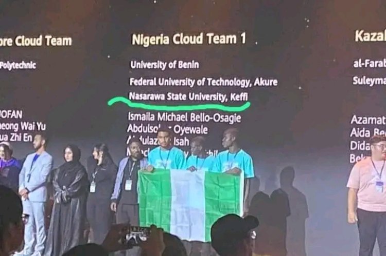 NSUK Student Triumphs in Huawei International Competition