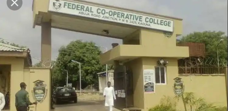 Federal Cooperative College admissions form, 2024/2025 session