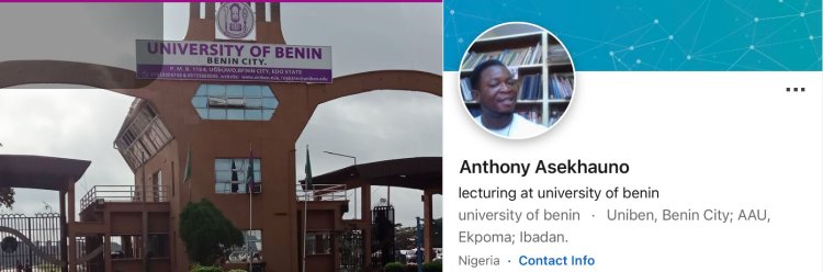 UNIBEN Professor Tony Asekhauno Accused of Sexual Exploitation, Calls for Action Rise