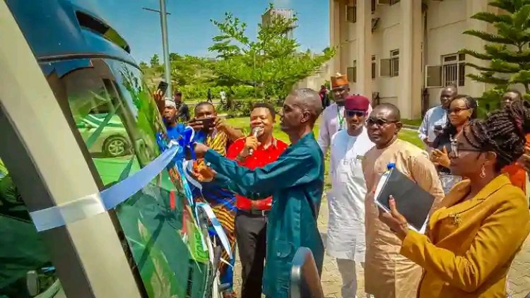 Federal University Lokoja Unveils New Vehicles for Staff Transportation