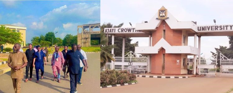 Call for Justice: Delta State Delegation Visits Ajayi Crowther University Over Student's Tragic Death
