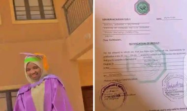 UDUS: How 22-year-old Ilorin-lady emerged best-graduating student in Biochemistry with 4.87 CGPA