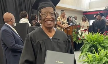87- Year Old Woman Receives High School Diploma 67 Years After Leaving School
