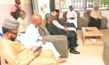 NSUK Management Commiserates With DVC Prof. Lagi