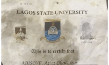 LASU Invalidates Trending Certificate Found at Suya Spot
