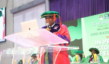 Professor Worlu Calls for Action to Combat Vote-Buying in 32nd Inaugural Lecture at Covenant University
