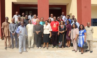 Ojukwu University Acting VC Prof. Omenugha Conducts Infrastructure Inspection at Igbariam Campus