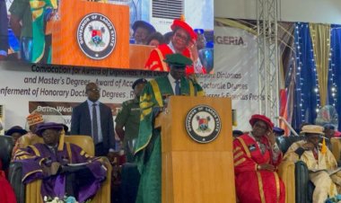 Lagos State Governor Praises LASU Management at 27th Convocation, Awards N10 Million to Best Graduating Student