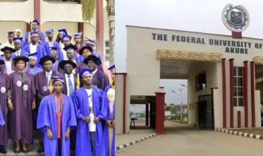 FUTA Holds Matriculation For Pioneer Students Of Open And Distance Learning