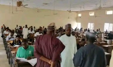 University of Maiduguri Acting VC Inspects Ongoing Examinations