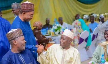 UNIMAID Acting VC Attends Send-Off Luncheon for BOSU Pioneer Principal Officers