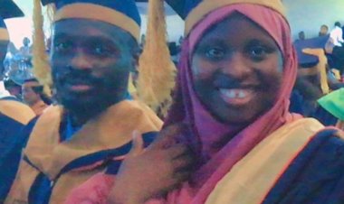Husband and Wife Achieve Academic Excellence Together at LASU Convocation