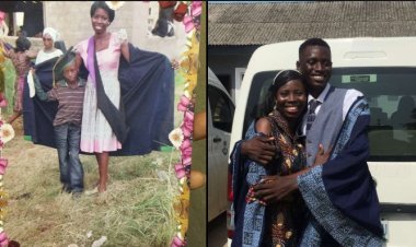 Young Graduate’s 14-Year Picture Comparison Goes Viral on Twitter