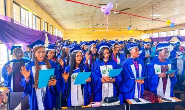 UNIZIK Celebrates Induction of 121 Nurses for 2022/2023 Academic Session