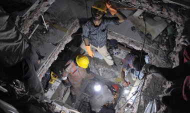 UPDATED:  All Trapped Workers Rescued from Collapsed School Building, One Dies