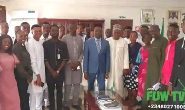 FUWUKARI VC Meets with Student Leaders and Staff to Address Key Issues