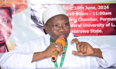 FULafia VC Stresses Importance of Mentorship in Achieving Academic Excellence