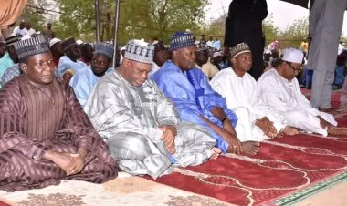 Yobe State University VC Joins University of Maiduguri Eid Prayer