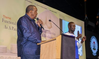 Goodluck Jonathan Dialogue: Kenya Ex-President Urges African Leaders to Prioritize Education for Development