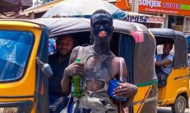 Oko Poly Student's Wild Costume Steals the Show at Rag Day