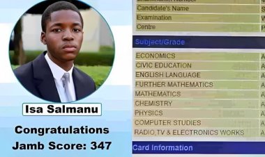 Brilliant Kaduna Boy Scores Straight A's in WASSCE, Netizens Call for Scholarship Support