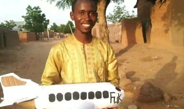 Federal University Kashere Graduate Bello Abubakar Builds Functional Prototype Airplane