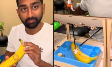 Viral Video: Medical Student Implants Neural Link Chip in Banana