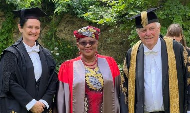Ngozi Okonjo-Iweala Receives Honorary Doctorate from University of Oxford