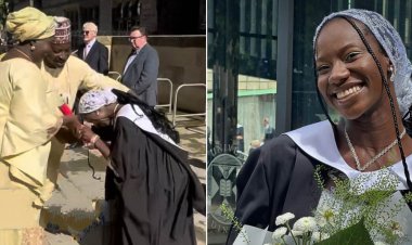 Young Nigerian Woman Earns Bachelor's and Master's Degrees in Architecture on the Same Day, Makes Parents Proud