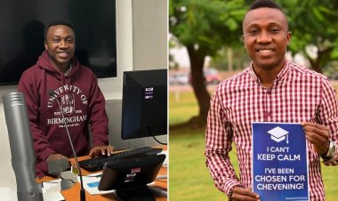 Brilliant Nigerian Man Wins Chevening Scholarship to Study in the UK