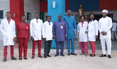 MLSCN Conducts Accreditation Visit to David Umahi University Teaching Hospital
