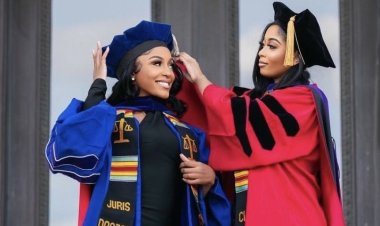 Childhood Best Friends Graduate from American University Washington College of Law