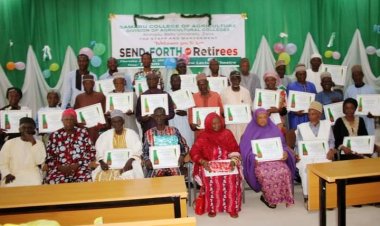 Samaru College of Agriculture, DAC/ABU Zaria Celebrates Dedicated Retirees
