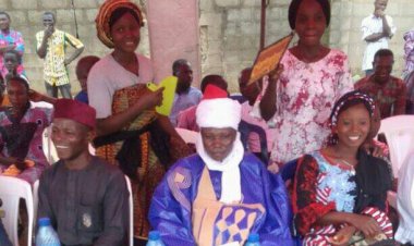 FCCK Alumni Celebrates Monday Pada's Ordainment as Welfare in Gbagyi Chiefdom