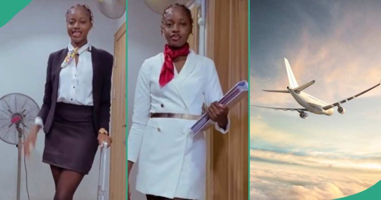 Nigerian Woman Achieves Dream of Attending Aviation School, Set to Become Flight Attendant