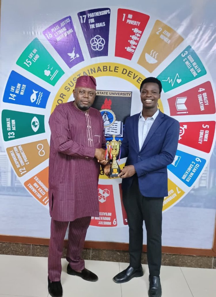 LASU Law Student David Akinwumi Wins National Inter-Faculty Competition