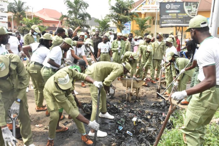 NYSC DG Launches Nationwide Environmental Sanitation Exercise to Promote Healthy Living