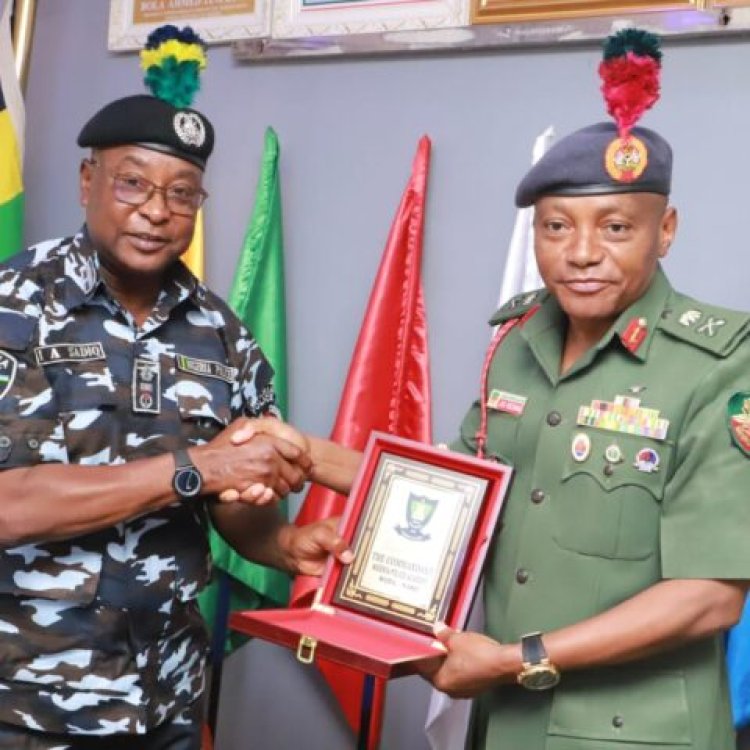 NDA Commandant Leads Delegation to Nigerian Police Academy to Establish Training Benchmarks