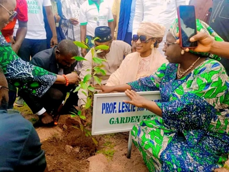 Taraba State University Hosts Tree Planting Event to Combat Climate Change