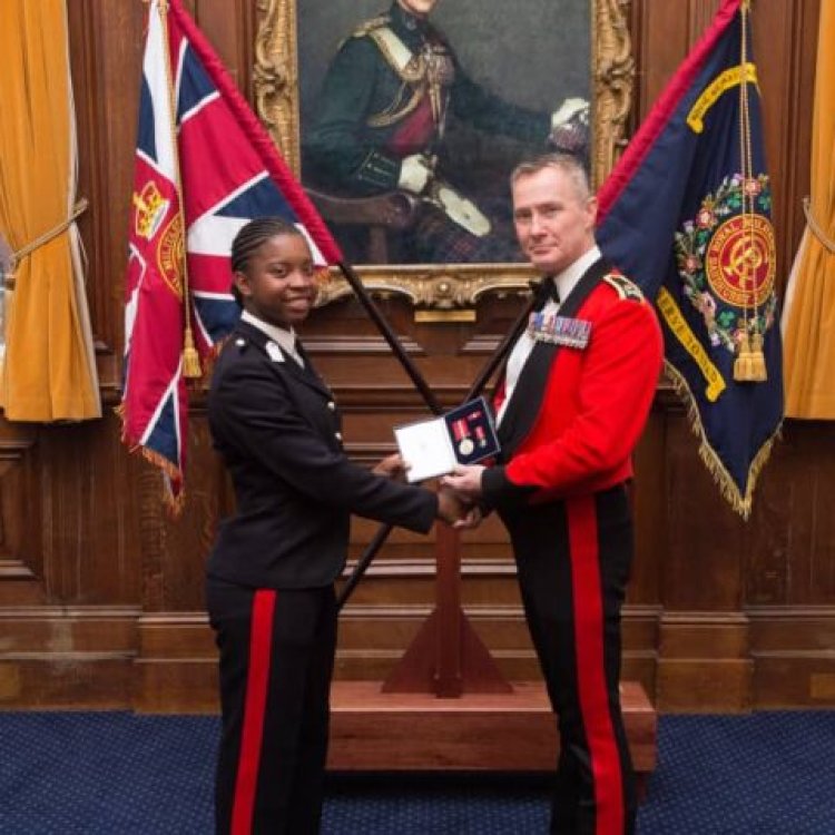 Cadet Breaks Record as First Nigerian Female Cadet to Graduate from Royal Military Academy Sandhurst