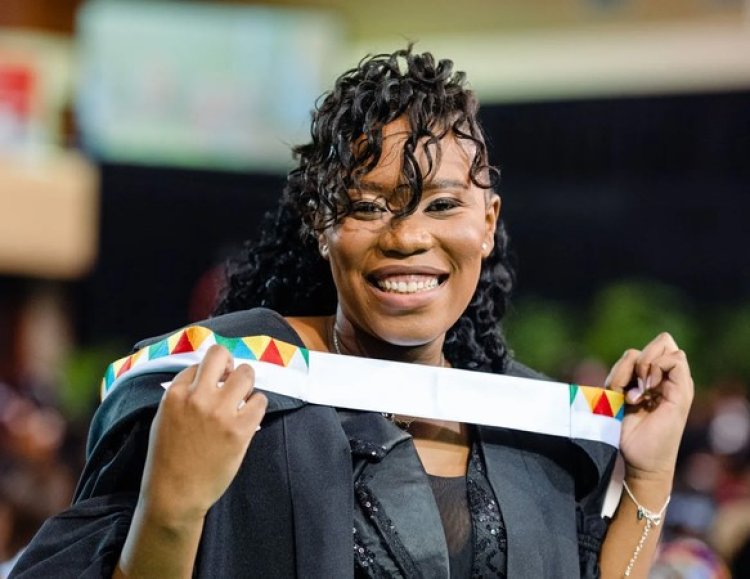 24-year-old African lady Bags Medicine Degree with Honors