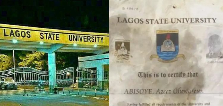 Trending Certificate Found at Suya Spot Invalid - LASU