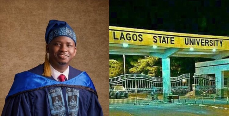 LASU Graduate Olalekan Shines with Remarkable Academic Achievements