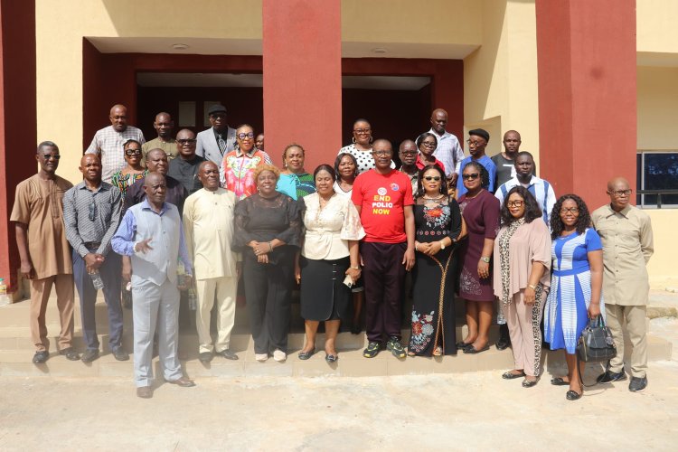 Ojukwu University Acting VC Prof. Omenugha Conducts Infrastructure Inspection at Igbariam Campus