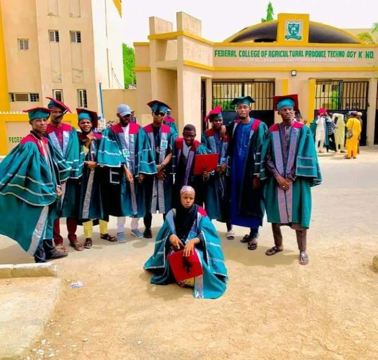 Federal College of Agricultural Produce Technology, Kano Welcomes New Students with Matriculation Ceremony