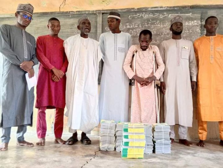 Hon Anas Abubakar Foundation Boosts Education with Book Donation to Irshadud Dullabi School