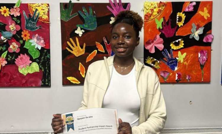 Nigerian Student in UK Wins National Award for Educational Contributions