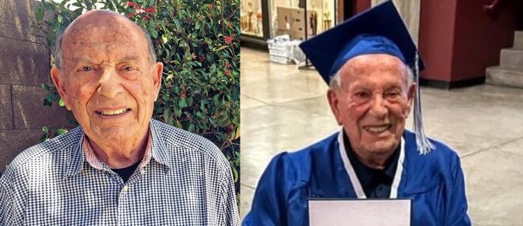 Holocaust Survivor Receives High School Diploma at 98